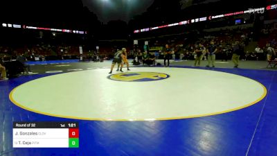 285 lbs Round Of 32 - Jordan Gonzales, Clovis vs Troy Ceja, Pitman