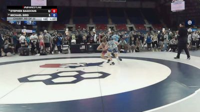 106 lbs Champ. Rd Of 32 - Stephen Bagocius, New Jersey vs Michael Bird, Illinois