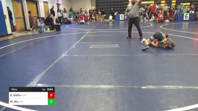 74 lbs Quarterfinal - Brody Bafia, Huntingdon vs Matthew Bly, Mat Assassins