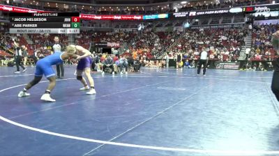 3A-175 lbs Quarterfinal - Jacob Helgeson, Johnston vs Abe Parker, Waukee Northwest