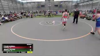 138 lbs Round 1 (8 Team) - Tyler Harrill, Nebraska vs Brady Duling, Kansas Red