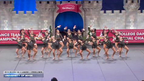 University of Miami [2026 Division IA - Jazz Prelims] 2026 UCA & UDA College Cheerleading and Dance Team National Championship