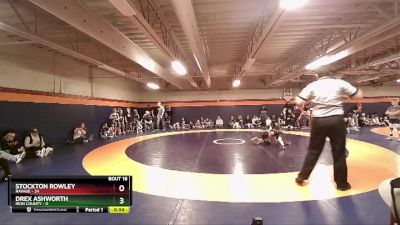 61 lbs 2nd Wrestleback (16 Team) - Stockton Rowley, Ravage vs Drex Ashworth, Iron County