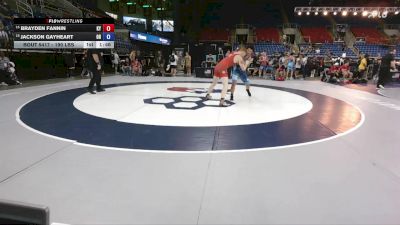 190 lbs Champ. Rd Of 32 - Brayden Fannin, KY vs Jackson Gayheart, OH