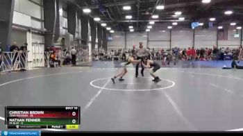 80 lbs Round 4 - Christian Brown, Team Michigan vs Nathan Fenner, PA Blue