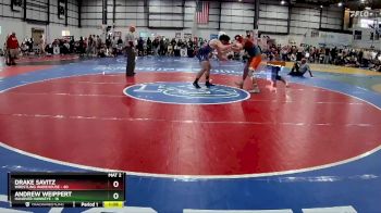 215 lbs Round 2 (4 Team) - Drake Savitz, WRESTLING WAREHOUSE vs Andrew Weippert, HANOVER HAWKEYE