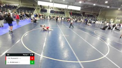 120 lbs 3rd Place Match - Hamayon Hussaini, East High School vs Liam Anderson, 208 Spartans