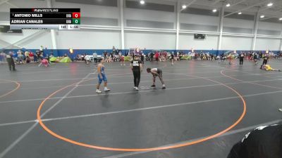 132 lbs Champ. Round 4 - Antonio Mills, Unattached vs Adrian Canales, Unattached