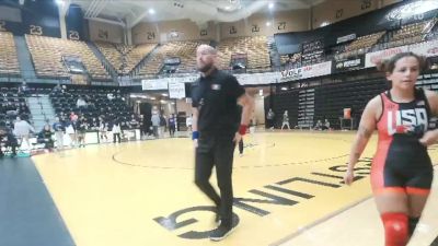 160 lbs Champ. Round 1 - Anastasia Hardin, Unattached vs Elisibeth Sandy, Adams State