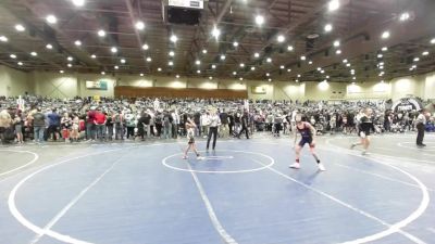 65 lbs Round Of 16 - Steven Cole, Vacaville WC vs Emmitt Sample, Overthrow