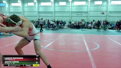 157 lbs Round 5 (10 Team) - Griffin Kernik, GT Alien - 2 vs Landon Browning, Tar River WC