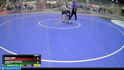 140 lbs Placement (4 Team) - Zach Libby, Dayton vs Brennan Frutos, Sisters