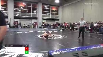 132 lbs Round Of 16 - Brody Hulme, Wasatch vs Kyler Jenkins, Duchesne