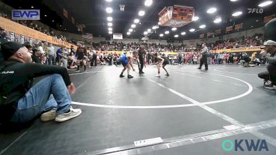 64 lbs Round Of 16 - Blane Stewart, Madill Takedown vs Dustin Hampton, Noble Takedown Club