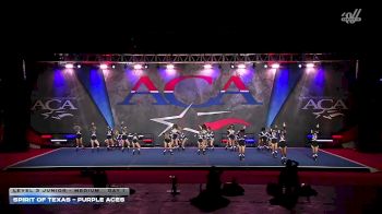 Spirit of Texas - Purple Aces [2026 L3 Junior - Medium Day 1] 2026 ACA Grand Nationals