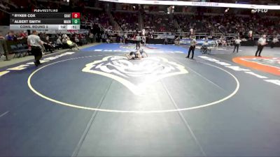 II-160 lbs Cons. Round 5 - Albert Smith, Maine Endwell vs Ryker Cox, Coxsackie Athens