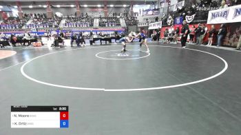 123 lbs Quarterfinal - Nichole Moore, Baker vs Karoline Ortiz, Missouri Baptist University