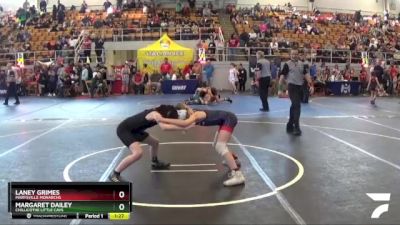 80 lbs Round 5 - Laney Grimes, Marysville Monarchs vs Margaret Dailey, Chillicothe Little Cavs