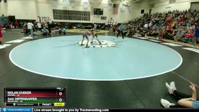 106 lbs Cons. Round 1 - Nolan Dueker, Bayard vs Dax Diffendaffer, Berthoud