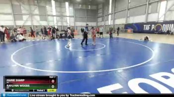 46 lbs Champ. Round 1 - Marie Sharp, NJ vs Raylynn Woods, NV