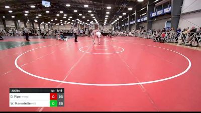 220 lbs Rr Rnd 1 - Dominic Piper, Fight Barn WC vs Wyatt Marentette, MI Bad Boys Blue