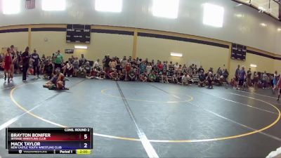 86 lbs Semifinal - Brady Ramirez, Contenders Wrestling Academy vs Talon Oakes, New Castle Youth Wrestling Club