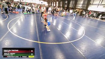 67 lbs Cons. Semi - Kinley Peery, Elite Wrestling vs Skai`Lea Takitaki, Westlake