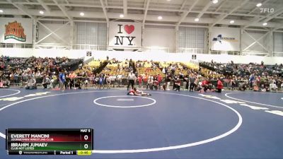 62 lbs Cons. Round 5 - Everett Mancini, Journeymen Wrestling Club vs Ibrahim Jumaev, Club Not Listed