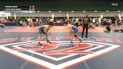 138 lbs Consi Of 32 #2 - Kiernan Meink, NE vs Curtis Zion Borge, MO