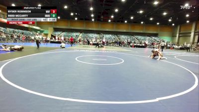 157 lbs Consi Of 16 #2 - Ryder Robinson, Western Wyoming vs Reed McCarty, New Mexico Highlands