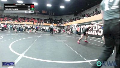 126 lbs 5th Place - Julius Chavez, Darko Valley Wolf Pack vs Parker Franks, Noble Takedown Club