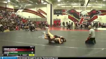 106 lbs Champ. Round 2 - Julian Santana, Los Osos vs Cesar Castillo, Centennial/Corona