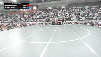 65 Finals kg Champ. Round 2 - Riley Hanrahan, Team Nazar Training Center vs Maddie Marsh, Red Cobra Wrestling Academy
