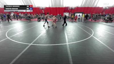 138 lbs Cons. Semi - Patrick Skrundz, B.A.M. Training Center vs Westin Ingham, Pinnacle Wrestling Club