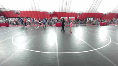 80-90 lbs Champ. Round 2 - Blair Halsted, Sebolt Wrestling Academy vs Harper Oswald, Pardeeville Boys Club Youth Wrestling