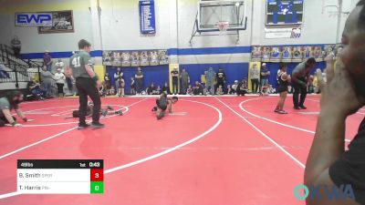 49 lbs Quarterfinal - Brian Smith, Sperry Wrestling Club vs Trysten Harris, Pin-King All Stars