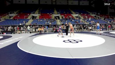 150 lbs Cons. Rd Of 64 - Jace Johnson, AZ vs Jaiden Finger, AZ