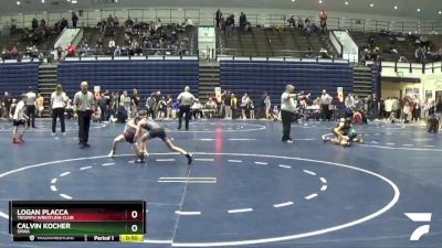 80 lbs Cons. Semi - Calvin Kocher, SHWA vs Logan Placca, Triumph Wrestling Club