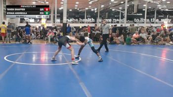 115 lbs Rr Rnd 1 - Taven Shaffer, Superior Black - HSC vs Ethan Andreula, Prestige Worldwide Blue - HSC