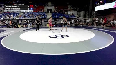 144 lbs Champ. Rd Of 64 - Austin Gyorkos, MI vs Edwyn Schroeder, WI