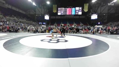 110 lbs Champ. Rd Of 128 - Genesis Alvarado, IL vs Leah Willen, OH