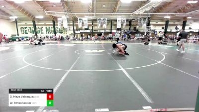 190 lbs Consi Of 4 - Dennis Meza Velasquez, Legend Wrestling Club vs William Bittenbender, Independence HS