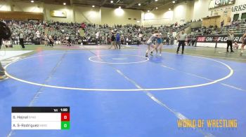 127 lbs Quarterfinal - Sophia Hejnal, Spartan Mat Club vs Aliza Sanchez-Rodriguez, Merced Bears WC