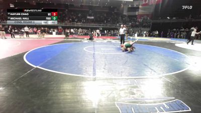 120 lbs Cons. Round 2 - Michael Hall, Ponderosa vs Kayleb Chao, West Campus