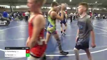 125 lbs 3rd Place - Travis Shearer, Kiski Area vs Kaydon Ferrell, Franklin Regional