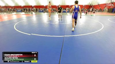 150 lbs Round 2 (6 Team) - Shaunn Reyes, Pequot Lakes/Pine River Backus Roadcrew vs Izaiah Brotherton, IL Top Dawgs-ORANGE