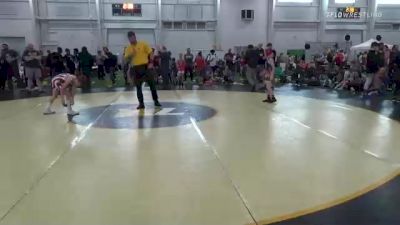 J-75 lbs Consi Of 16 #2 - Milo Ward, WV vs Troy Warner, WV