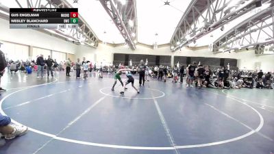 81 lbs Final - Gus Engelman, Mat Assassins Red vs Wesley Blanchard, DoughBoy MS