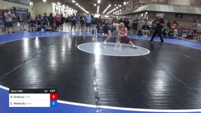 65 kg Cons 64 #2 - Hayden Andrus, Pennsylvania vs Carson Melendy, Nevada Elite Wrestling
