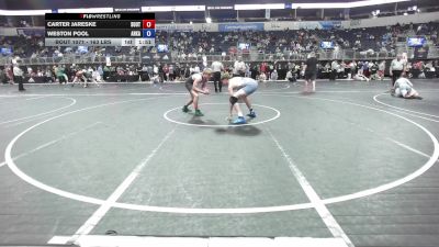 163 lbs Consi Of 8 #1 - Carter Jareske, Southwest Timberwolves Wrestling Club vs Weston Pool, Arkansas Elite
